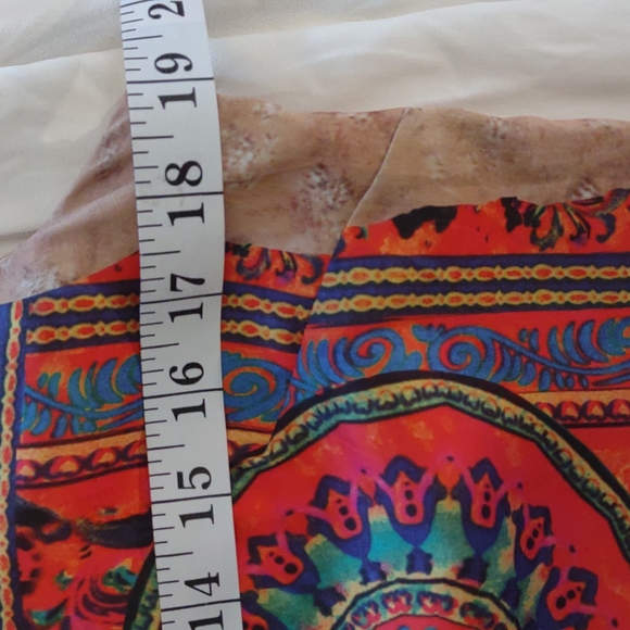 Sweet Miss multicolored print dress size medium - Picture 5 of 8